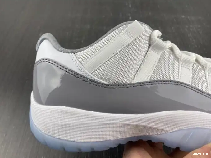 11 Jordan AV2187-140 Low Grey Cement Air 0514